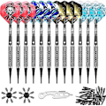 Pikkukuva 1 / 5: 12 g Soft Tip Darts 12 pakkausta, 4 väriä