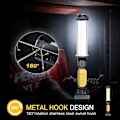 Miniatyrbild 5 av 5: Uppladdningsbar LED-arbetslampa COB Torch Inspection Lamp för Auto Garage Workshop