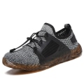 Miniatyrbillede 1 af 2: Åndbar mesh udendørs letvægts anti-smashing industrielle sneakers 48
