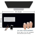 Miniatyrbilde 3 av 3: Funny Tree Frog Silhouette På Grønt Blad Ekstra Forlenget Stor Gaming Musematte Skrivebordsmatte Tastaturmatte 31,5x12 tommer