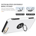 Pikkukuva 2 / 4: Magneettirengas Kickstand Iskunkestävä phone case Iphone 6 Plus -puhelimelle (musta) Silver