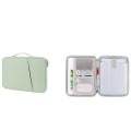 Miniatyrbillede 2 af 4: 11 Tommer Vandtæt Tablet Sleeve Case Tablet Sleeve Bag iPad Bag, Sort