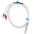 Miniatyrbild 5 av 8: PT100 Termistor Temperatursensor Probe - 3m Rundhåls Patch Typ för Exakt Mätning
