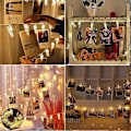 Miniatyrbild 3 av 5: 40 Led fotoklämma String Lights Batteridriven fjärrkontroll