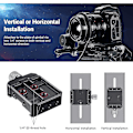 Miniatyrbild 5 av 5: Quick Release Clamp Compatible With Arca Standard For Dji Ronin S/ronin Sc