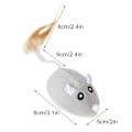 Miniatyrbild 2 av 5: - USB Uppladdningsbar Pet Play Rattle Mouse Toy 15 10 5 Cm Activity Interactive Toy
