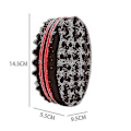 Miniatyrbild 3 av 4: Hårsvampborste kam, Twist Sponge Brush Twist Wave Barber Tool Lätt att använda