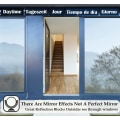 Miniatyrbillede 2 af 5: Privacy Window Film Privacy Window Film Spejlfilm One Way Window 45×200CM