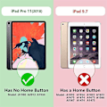 Miniatyrbild 2 av 5: Ipad Pro 11- case, bekvämt magnetiskt fäste som stöder Apple Pencil
