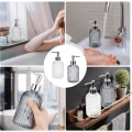Miniatyrbild 2 av 3: Den nya IC Dispenser för flytande tvål, tvålautomat i glas med handpump 2 st