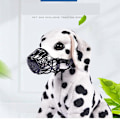 Pikkukuva 5 / 5: Puremista estävä koiran suukuonosetti mesh set Pienen koiran cover esto nimeltään koiran suusuojus Lemmikkikoiran tarvikkeet 1kpl 3