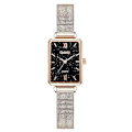 Miniatyrbild 2 av 3: Damklockor Mode Square Dam Quartz Watch Armband Set black