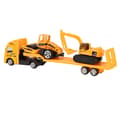 Pikkukuva 6 / 8: 4 kpl:n sarja 1: 64 Alloy Engineering Car Vehicle Playset Set Simulation Construction Trailer Type A