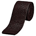 Miniatyrbillede 1 af 4: 1stk Strikket Stof Slips Strik Slips Slips Vaskbar Smal Jersey Solid