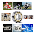 Miniatyrbillede 4 af 4: Dobbeltskærmet metalkugleleje skateboardleje til rulle, skateboard, longboard, waveboard