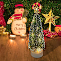 Pikkukuva 3 / 5: 3kpl Pöydän joulukuusi Mini Keinotekoinen Xmas Tree Led String Lights Joulu