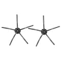 Miniatyrbillede 1 af 8: Udskiftningstilbehør til sidebørste til Xiaomi Roborock S6 S5 E35 E2 Sort