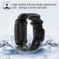 Miniatyrbilde 4 av 4: 3 stk bånd som er kompatible med Fitbit Ace 2 for barnemyk fargerik silikon