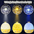 Miniatyrbillede 4 af 5: Projektlampe Ry Sky Projektlampe Led Musik Roterende , T