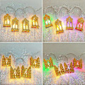 Pikkukuva 4 / 5: Ramadan Eid String Light Lämmin valkoinen Tunnelma Eid Lyhdyt Valot Muslimi Lamp Sisustus Kotijuhlalahja Combination 1