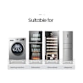Miniatyrbillede 2 af 5: Tvättmaskinsställ Universal Mobil Kylskåp Anti-vibrator Mobil Justerbar Bas For Torktumlare R