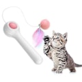 Miniatyrbild 2 av 5: Hhcx-electric Cat Toy Teaser Feather Toys With Catnip Cat Interactive Toy Stick Feather Wand(pink)