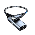 Miniatyrbillede 1 af 4: 2 i 1 Type C Adapter Usb C til 3,5 mm lydadapter 60w hurtigopladningskonverter