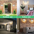 Pikkukuva 5 / 5: 18w Led utomhusvägglampa med rörelsesensor Moderni vattentät