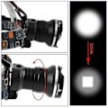 Miniatyrbilde 4 av 5: Hhcx-2190 Xml T6 Led-hodelykt 3-modus Zoom Hovedlys Høyeffekt 3000lm hodelykt|hodelykter