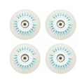 Miniatyrbillede 2 af 3: 4stk Flash Inline Skate Wheels 90a Led Lighting Skating Wheels 80 76 72 68