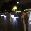 Miniatyrbillede 3 af 5: 4 Pack Solar Deck Lights Led Solar Step Lights Vandtætte hegnslys til udendørs trin hegn white light