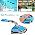 Miniatyrbillede 4 af 5: Animal Saving Escape Ramp for Pool Flydende rampe redder Frog Log Pad Pool Animal Saver