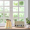Miniatyrbillede 4 af 4: Figurer, skulpturerede Håndmalede venskabsgaver til venner Ter, skytsengelstatue som inspirerende gaver Sympatigaver til kvinder (3) B