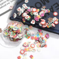 Miniatyrbild 2 av 5: Nail Art Charm dekoration Tillbehör används för att dekorera den rosa björnen Tatue Kawaii Tillbehör Professionellt set SET5