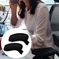Miniatyrbillede 4 af 5: Kontorstol Armlænspude Ergonomisk Memory Foam Game Armlænsdæksel black