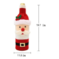 Miniatyrbillede 2 af 5: 2 stk Julesweater Vinflaskeovertræk Julesweater Festpynt