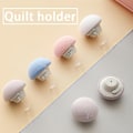 Miniatyrbild 2 av 4: Fästklämma täcke cover Snap Gripper Fästhållare för sängkläder Täcke (1 set-blå) Jinxiu