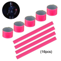 Miniatyrbilde 2 av 5: 16 stk Reflektor Snap Bands Slap Armbånd Reflektor Strips