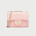 Miniatyrbillede 1 af 3: Ternet Chain Bag Håndtaske Dame Shoulder Messenger Bag