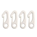 Miniatyrbild 1 av 5: 4 Pcs Flagpole Clip Hook Nylon Flagpole Attachment - Attaches Flags To Flagpoles With Strings