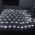 Miniatyrbild 4 av 5: Led Net Lights Utomhus Mesh Lights, Jul Net Lights för sovrum (blå) Vit White