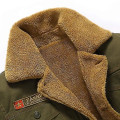 Pikkukuva 3 / 5: Miesten Winter Plus Velvet Takki Renne Paksu Työvaatteet Takki Lämmin casual ulkovaatteet Army Green L