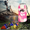 Miniatyrbild 4 av 4: Kamouflageväska Pvc Vattentät Bucket Bag Vattentät Väska Beach Rafting Förvaring Väska-förvaringsväska Ryggsäck Kamouflage För resor Vandring Fiske Båtliv Ka