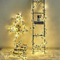Miniatyrbillede 2 af 5: 2 stk Green Leaf String Lights, Vine String Light 6.56ft Sæt med 20 Led Til Patio Bryllup Have