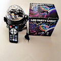 Pikkukuva 1 / 5: Disco Ball Disco Lights Party Lights Ljudaktiverat Led 3w Rgb Dance Light Show För Hem Rumsfester Födelsedag Bröllopsshow EU plug