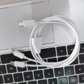Miniatyrbilde 4 av 4: Ladekabel Type C til 2 Type C Hanne Til Hanne Støtter Lading Pluggbar Svart Black