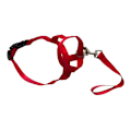 Miniatyrbilde 4 av 5: Justeringsstropper Maske for små hunder Nylon hundesnut Justerbar Anti-biting Pink XL