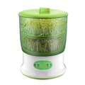 Automatisk groddningsmaskin Böngroddar Odlingsmaskin Stor kapacitets groddningsmaskin 2 Layer US Plug