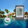 Miniatyrbillede 1 af 3: Trådløst pooltermometer - Digitalt flydende pool- og spa-termometer