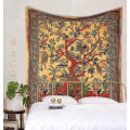 Pikkukuva 2 / 4: Tapestry Turkoosi Tree Of Life Seinälle ripustettavat psykedeeliset kuvakudokset